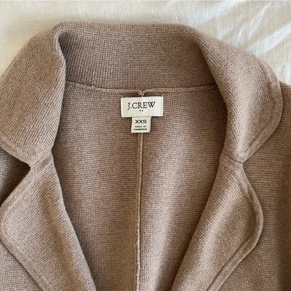 J. Crew Two Button Sweater Blazer - Picture 2 of 4